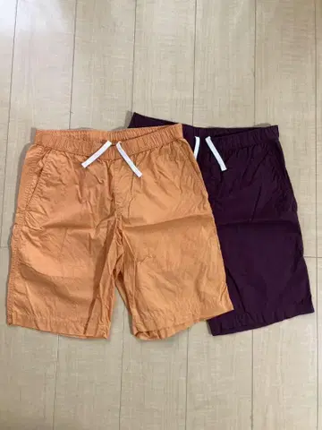 무인양품 숏팬츠 2개 세트 S