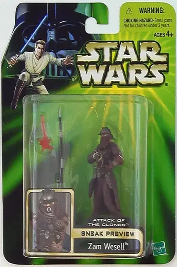 TOMY SNEAK PREVIEW 'ZAM WESELL 3.5인치'