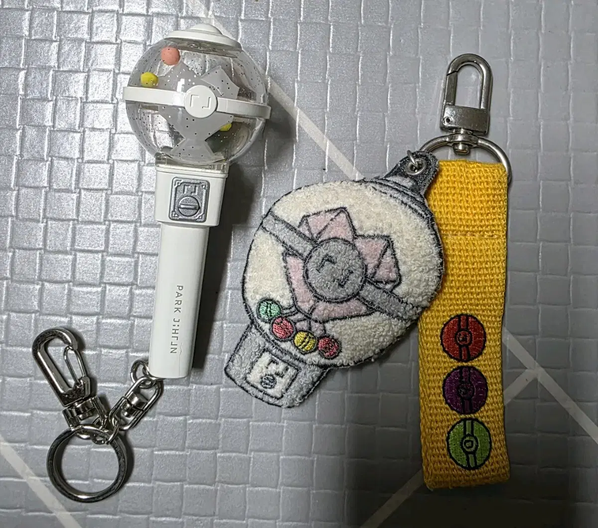 Park Jihoon Mini Bbobong Keyring Fabric Keyring