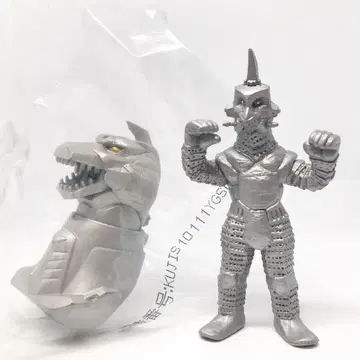 메카 고질라 vs 윈덤 은색 로봇 괴수 대결 세트 울트라 괴수 명감