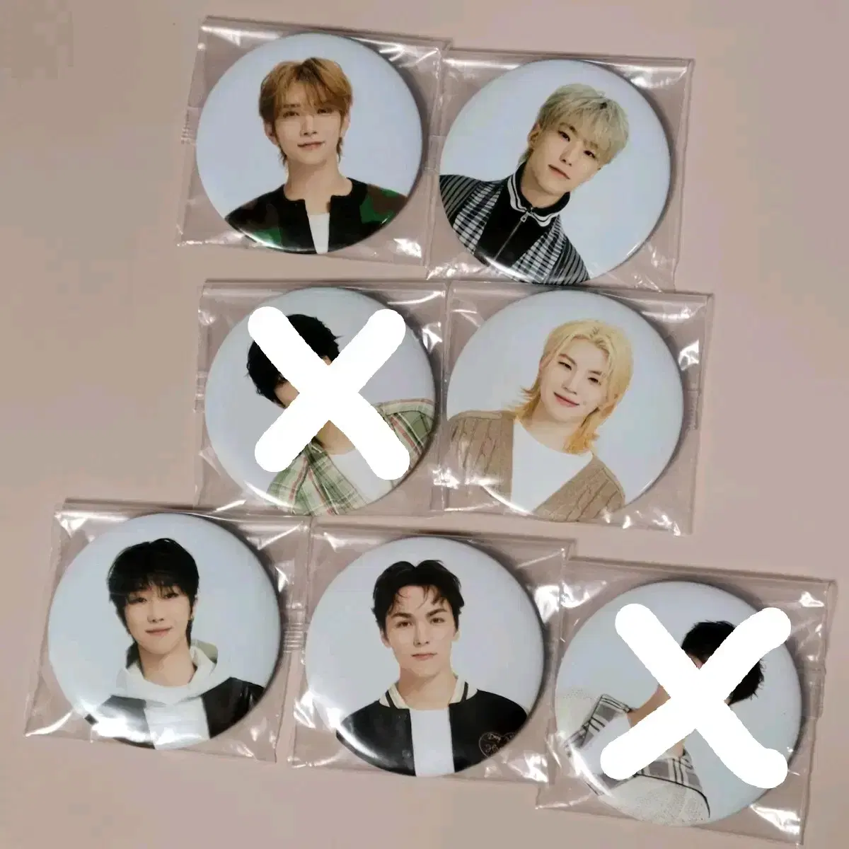 세븐틴 2024 캐럿랜드 캐랜 캔뱃지 조슈아 호시 우지 디에잇 버논