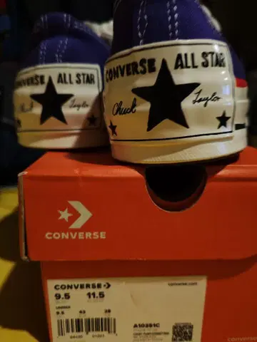 CONVERSE Chuck Taylor All Star 9.5 퍼플