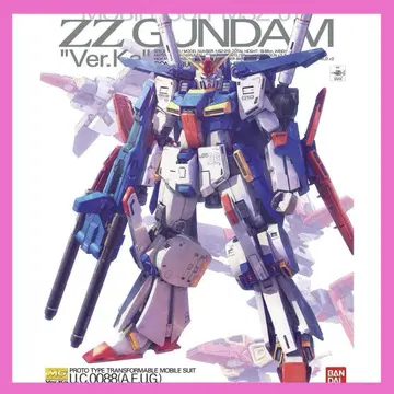 [조립 미완성] MG 1/100 ZZ 건담 ver.ka