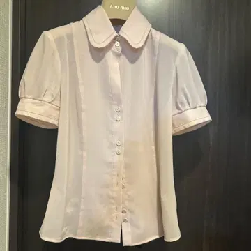 FOXEY NEW YORK 반팔 블라우스