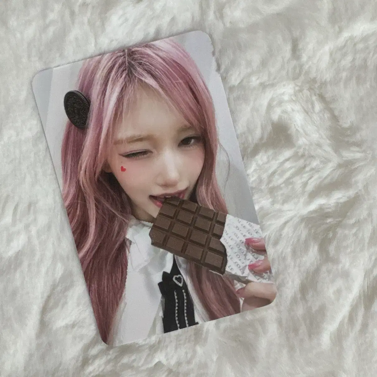 아이브 이서 엠파시 위드뮤 초콜릿 럭드 포카