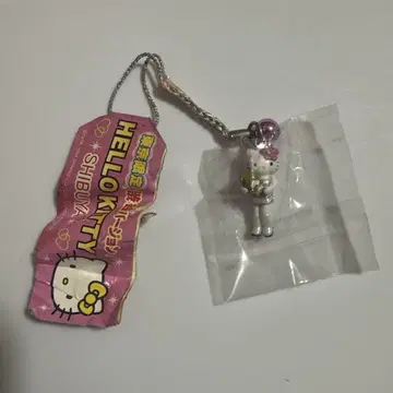 초레어 현지 키티 네즈케 스트랩 도쿄 한정판 시부야 버전 발길이 긴