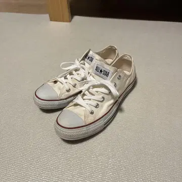 CONVERSE ALL STAR 화이트 스니커즈