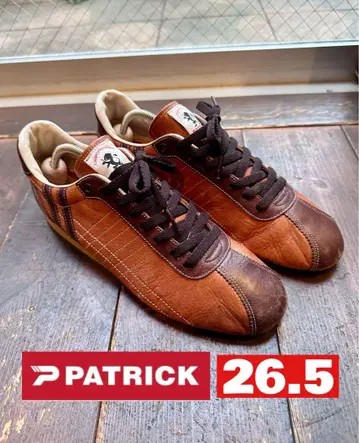 PATRICK 패트릭 가죽 스니커즈 26.5
