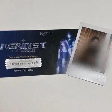 Kep1er KCON JAPAN 2025 친필 사인 폴라로이드 샤오팅