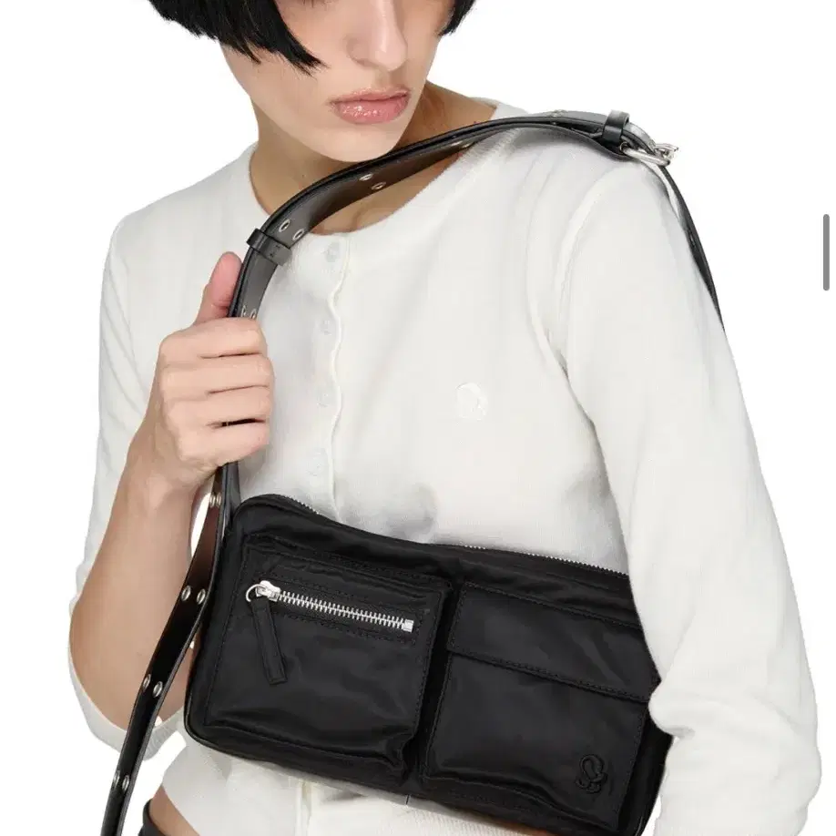 SUNBURNPROJECT】韓国人気/送料税込 ☆Nylon Pocket Cross Bag