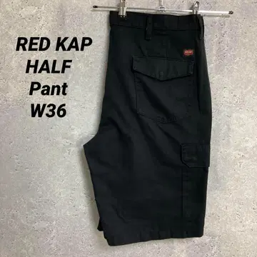 RED KAP 레드 캡 카고 팬츠 블랙 치노 팬츠 W36