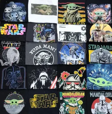 MPM68 스타 워즈 STARWARS 반팔 티셔츠 20장 묶음 판매
