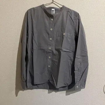 MHL. 그레이 긴팔 셔츠