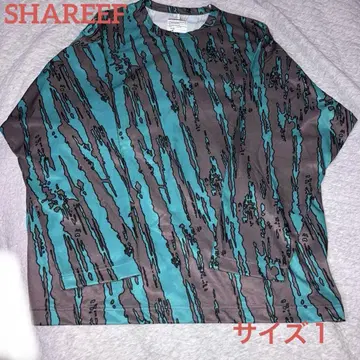 SHAREEF 샤리프 M 사이즈 상당 긴팔 티셔츠 사이즈 1 기재