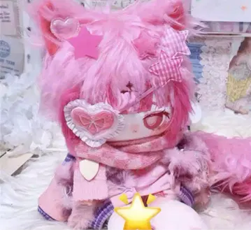 무속성 봉제 인형 옷 갈아입기 봉제 인형 25cm