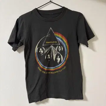 PINK FLOYD 다크 사이드 오브 더 문 티셔츠 밴딩 티셔츠