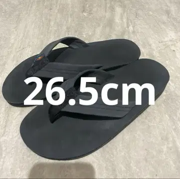 26.5cm 더블 레인보우 샌들 블랙