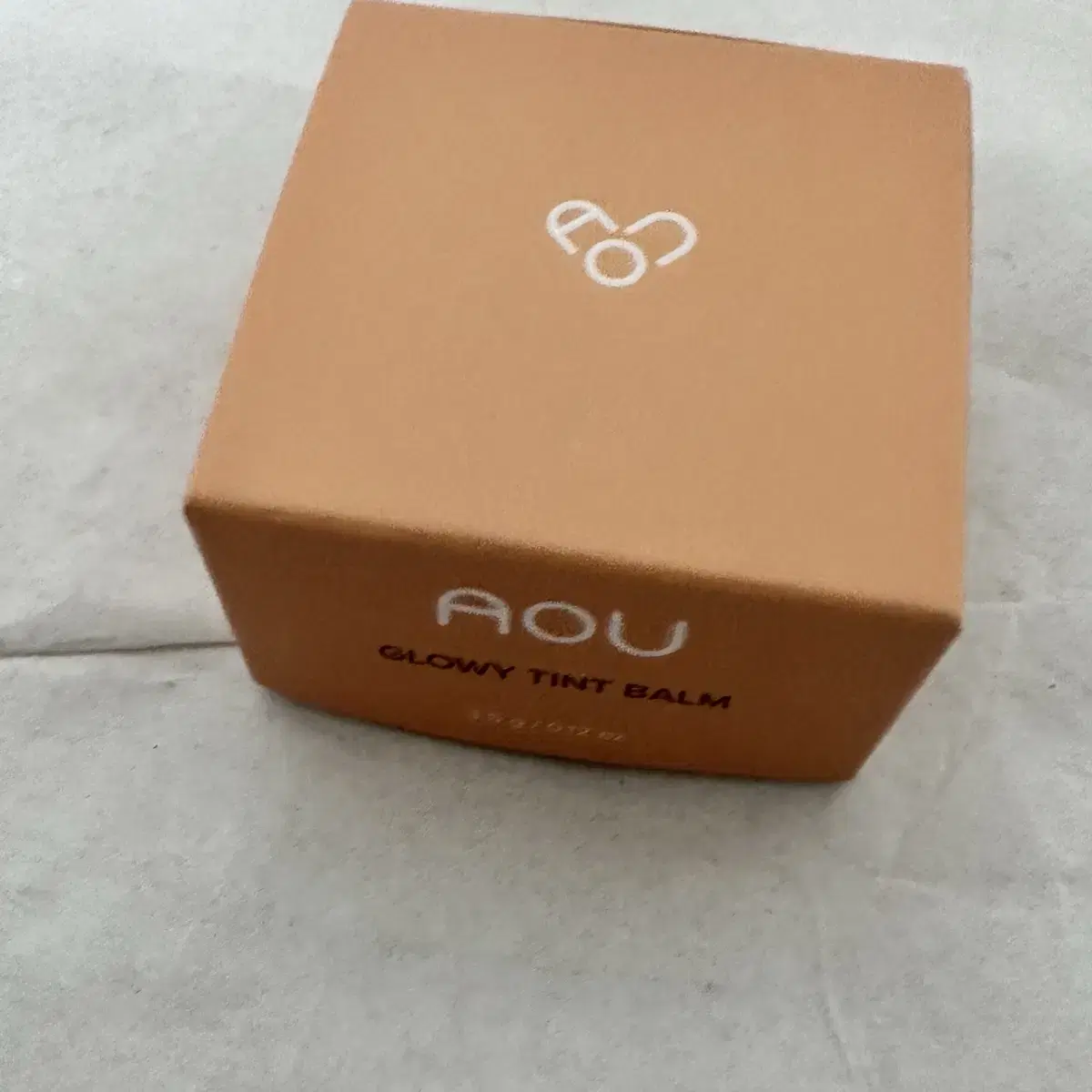 aou Gloy Tint Balm Peanut Night, new item, can be used as lip and cheek product