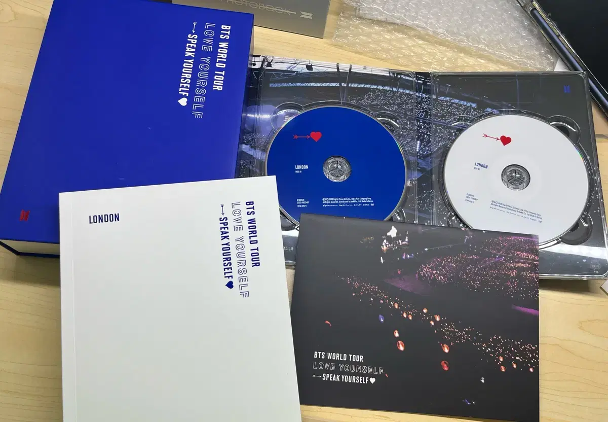 방탄 럽셀 런던 웸블리 딥디 love yourself LONDON dvd