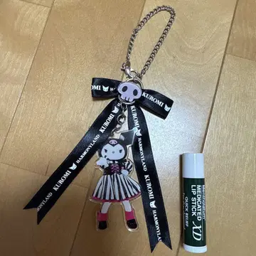 하모니 랜드 한정판 쿠로미 KUROMI 스트라이프 드레스 스트랩