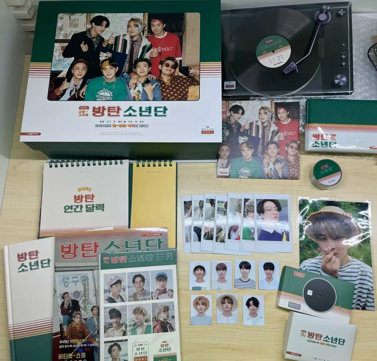 방탄 방탄소년단 bts 2021 시그 시즌그리팅 지민 풀박
