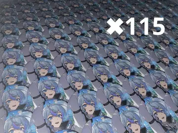 아메노 코사메 캔 배지 보쿠코에 묶음 판매 시쿠포니