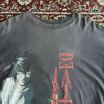 DEATH NOTE L 엘르 애니메이션 티셔츠