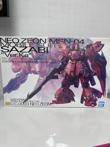 MG 1/100 MSN-04 사자비 Ver.ka