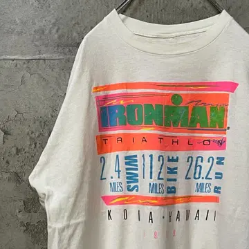 IRONMAN HAWAII 1989 트라이애슬론 티셔츠