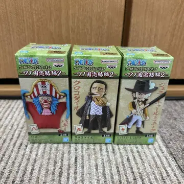 원피스 월드 컬렉션 와노국 완결편 2 크로스 길드 배기 크로커다일 미호크