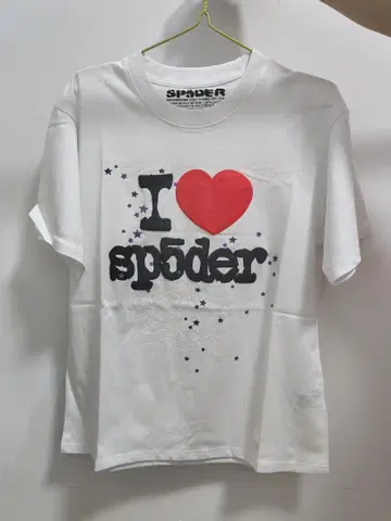 sp5der 스파이더 티셔츠 S 사이즈 화이트