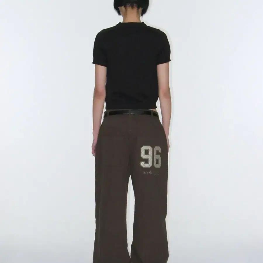 パンツ ROCKCAKE 96 Applique Pants ROCKCAKE パンツ 96 Applique Pants ー Brown - メルカリ