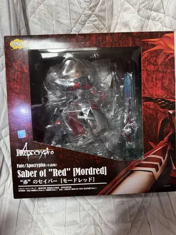 Fate/Apocrypha 모드 레드 피규어 빨간색 세이버