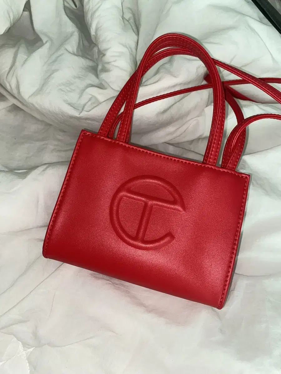 Telfar Red Mini Bag