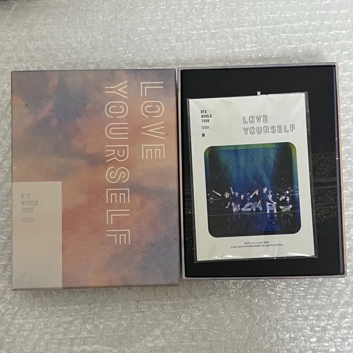 BTS Bangtan Love Yourself Seoul DVD poca Jimin poster Jin