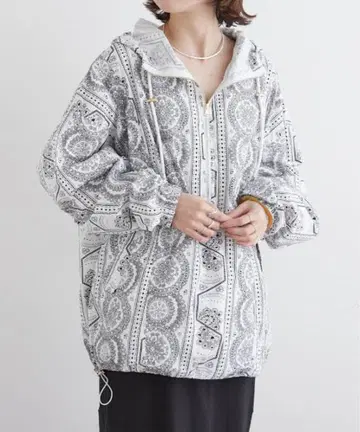 omekasi 오메카시 아노락 후드티 셔츠 후드티 올 패턴 후드티