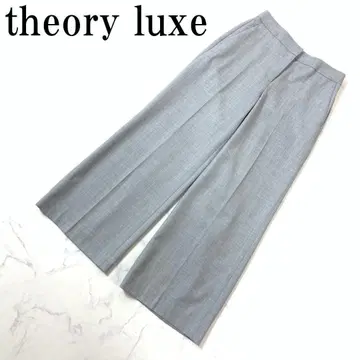 LA5317 theory luxe 띠어리 럭스 슬랙스 그레이 34