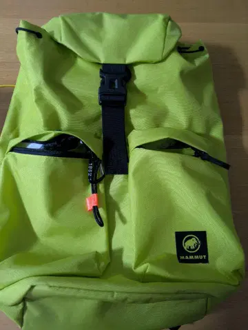 Mammut 라임 그린 백팩