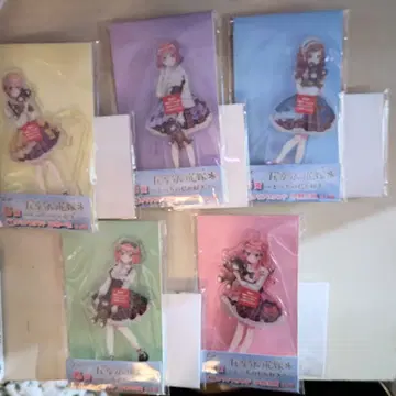 히코쿠지 5등분의 신부 어느 쪽이 더 좋아? 아크릴 스탠드