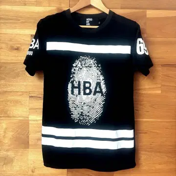 HOOD BY AIR 후드 바이 에어 HBA 로고 티셔츠 L 블랙