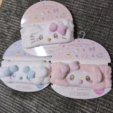 산리오 키티 마이멜로디 헤어밴드 엔젤 베이비 2개