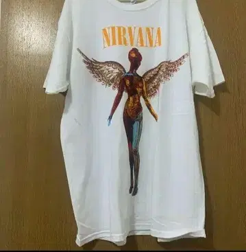 NIRVANA IN UTERO 티셔츠