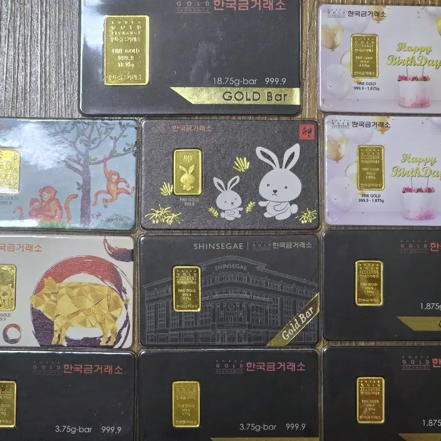 Busan] Korea Gold Exchange Gold Bar on Bunjang Global Site.