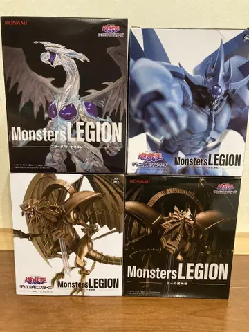 유희왕 Monsters LEGION 피규어 세트 3종류 4쌍 세트