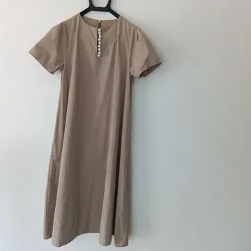 반팔 원피스 요코짱 스타일