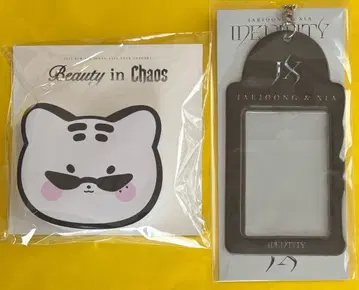 제이츄 JX IDENTITY 카드 케이스 2025 투어 캐릭터 메모