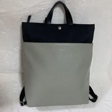 컨디션 최상 TOPKAPI 스코치 그레인 마더백 바이컬러 백팩
