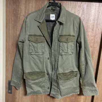 GAP 밀리터리 자켓 XS 올리브 그린