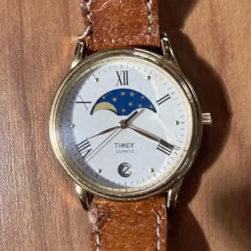 즉시 구매 OK TIMEX 타이맥스 문페이즈 달력 시계