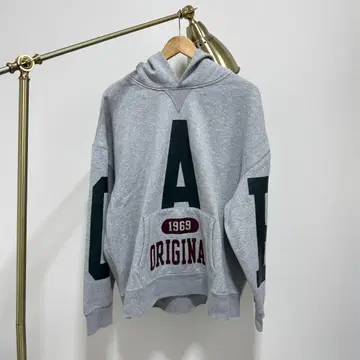 GAP 갭 로고 맨투맨 후드티 사이즈 L 그레이 남성용